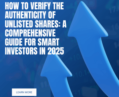 Guide for investors on verifying the authenticity of unlisted shares in 2025 with Riddhi Siddhi Share Brokers, helping smart investors make secure investment decisions.