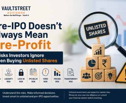 Pre-IPO investment risks when buying unlisted shares explained by VaultStreet Advisors