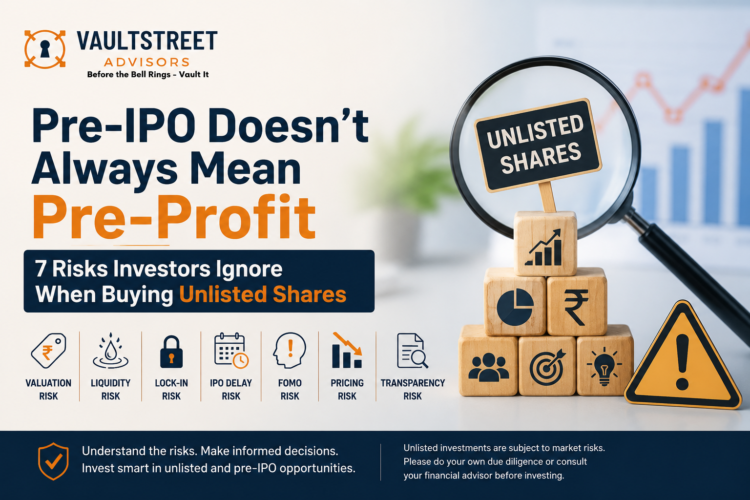 Pre-IPO investment risks when buying unlisted shares explained by VaultStreet Advisors