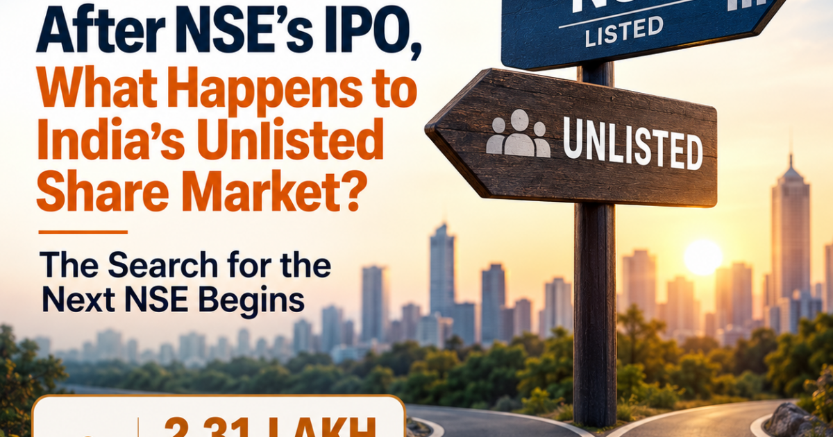 NSE IPO and future of India's unlisted share market after NSE listing – VaultStreet Advisors