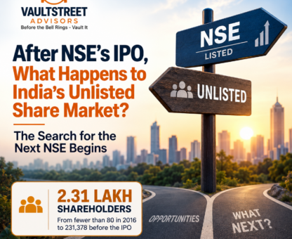 NSE IPO and future of India's unlisted share market after NSE listing – VaultStreet Advisors