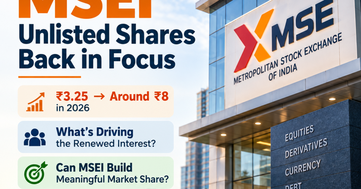 MSEI unlisted share price 2026 analysis by VaultStreet Advisors
