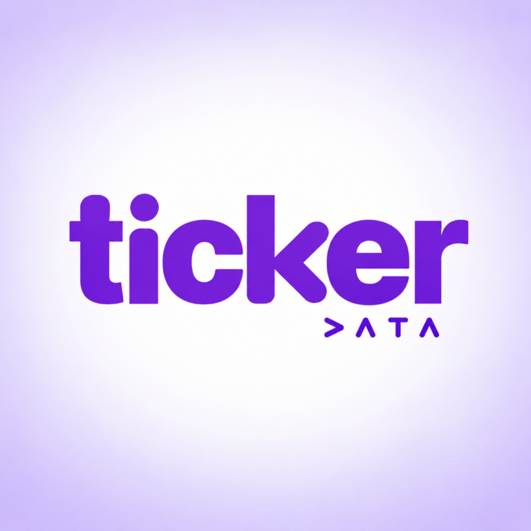 Ticker Limited logo – financial market data and analytics company